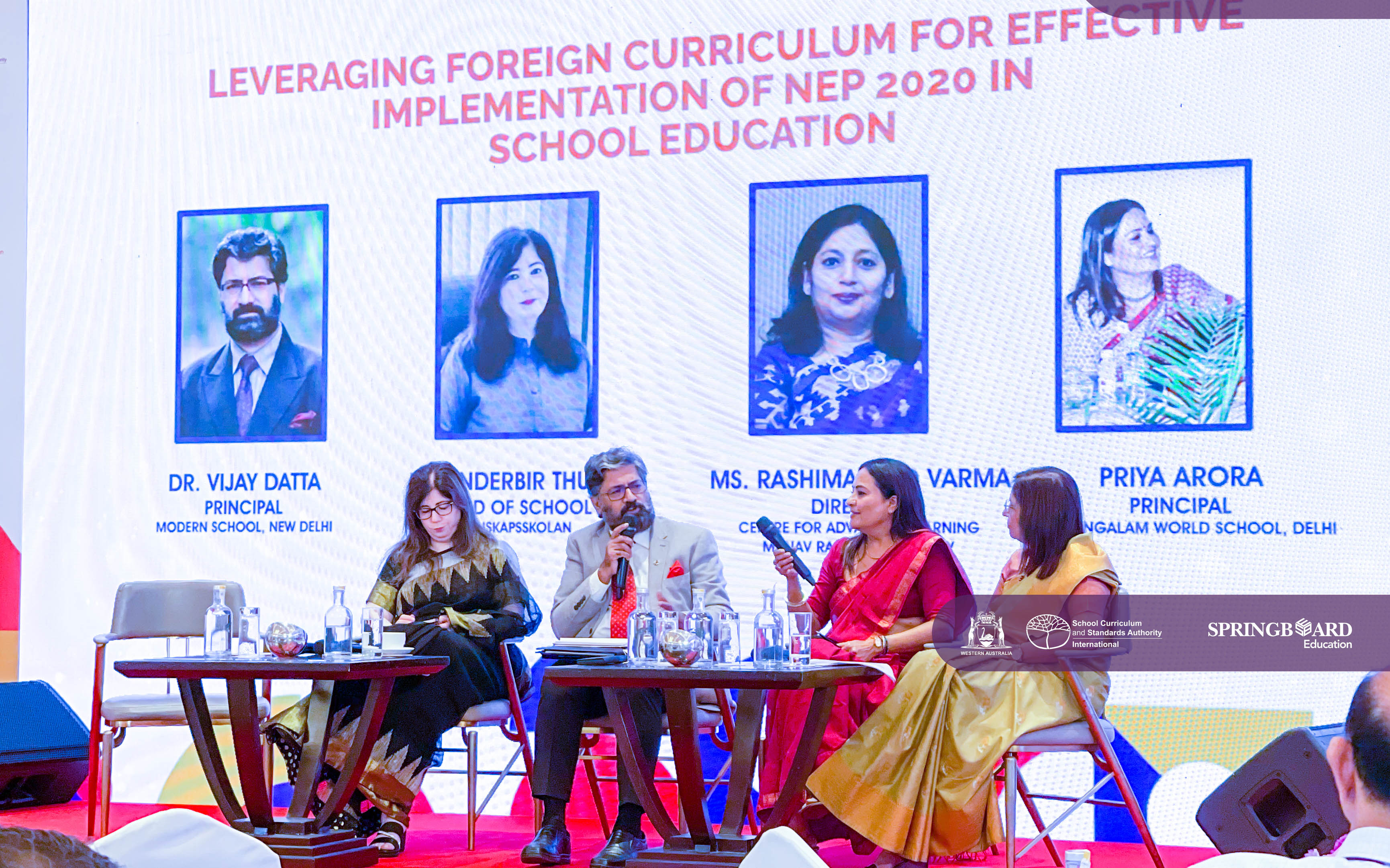 Professional development session for international school teachers